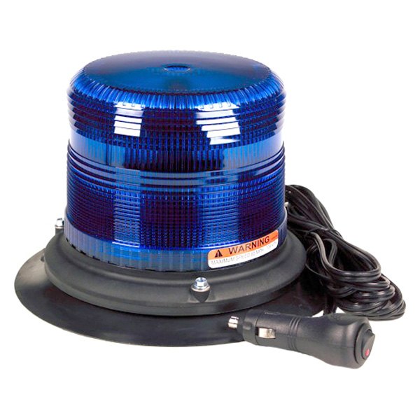 Grote® - Magnet Mount Compact Low Profile Blue Beacon Light