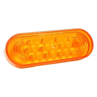 Grote® 77363 - Oval Amber LED Warning Light