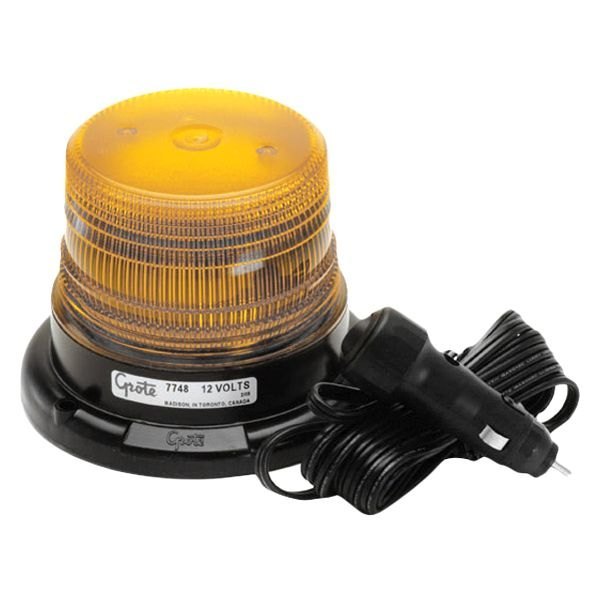 Grote® - Magnet Mount Mini Mighty Yellow LED Beacon Light