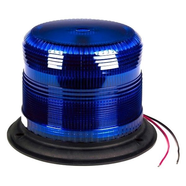 Grote® - Bolt-On Mount Medium Profile Blue LED Beacon Light
