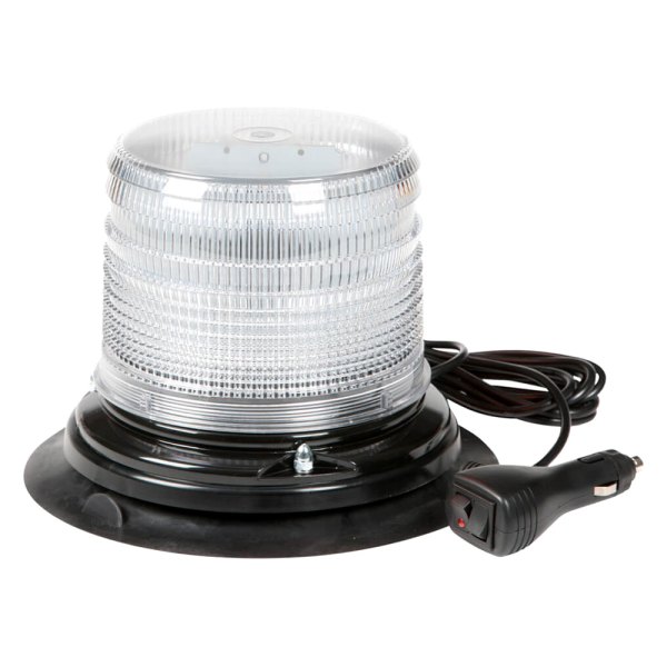 Grote® - 5.75" Magnet Mount Medium Profile Class II White LED Beacon Warning Light
