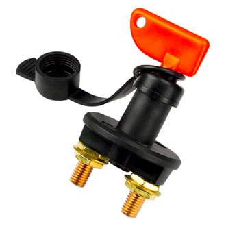 Grote® - Battery Disconnect Plastic Black/Red Switch