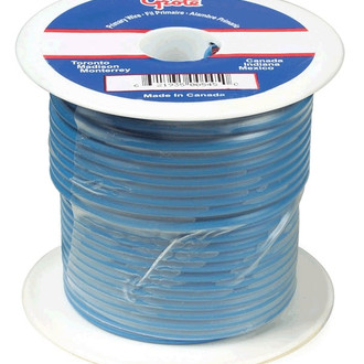 Grote® - 12 AWG Single 25' Blue Stranded PVC Primary Wire