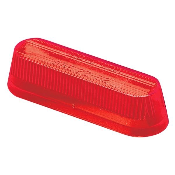 Grote® - 3.5"x1.1" Red Oval Lens for Clearance Marker Lights