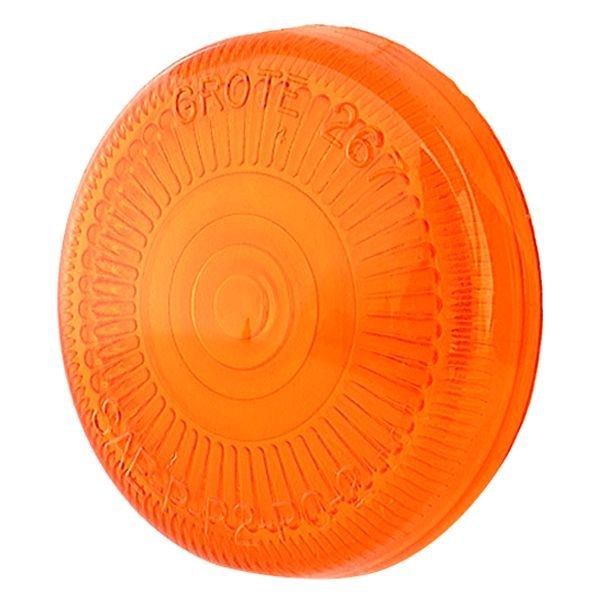 Grote® - 2.5" Amber Round Lens for Clearance Marker Lights