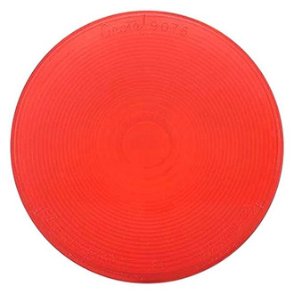 Grote® - 3.6" Field Resalable Red Round Lens for Stop/Turn/Tail Lights