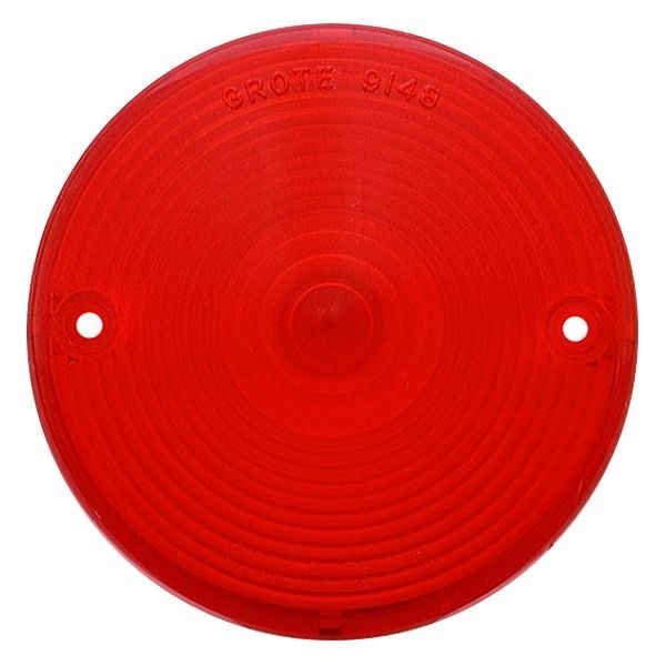 Grote® - Red Round Lens for Stop/Turn/Tail Lights