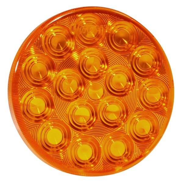 Grote® - Yellow Round Lens for Stop/Turn/Tail Lights