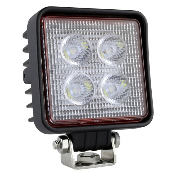 Grote® - BriteZone™ 3" 12W Square Black Powder Coated Housing Flood Beam LED Light