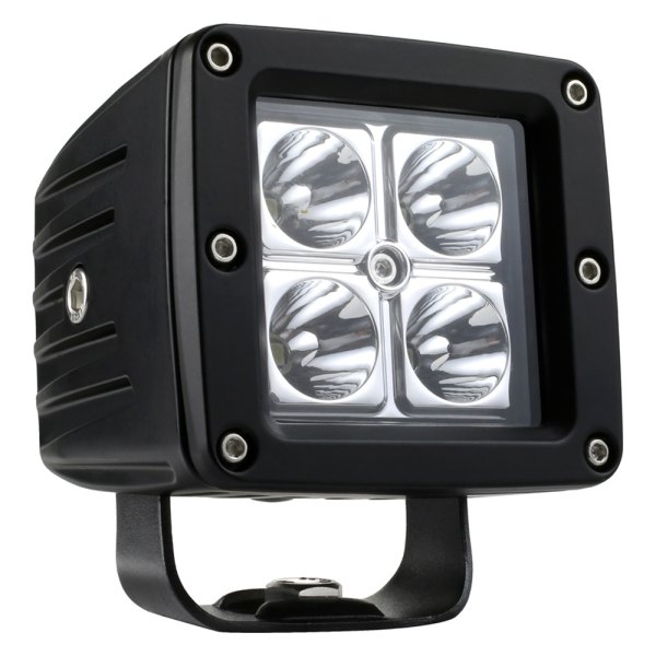 Grote® - BriteZone™ 3.2" 40.5W Cube Black Powder Coated Housing Spot Beam LED Light