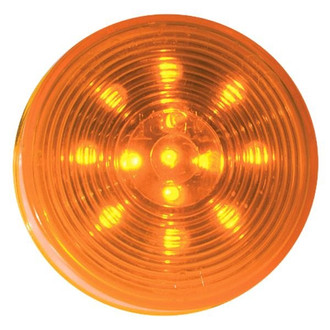 Grote® - Hi Count™ 2.5" Optic Lens Yellow Grommet/Bracket Mount LED Clearance Marker Light