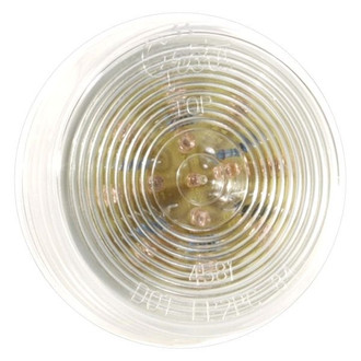 Grote® - Hi Count™ 2.5" Red Round Bracket Mount LED Clearance Marker Light