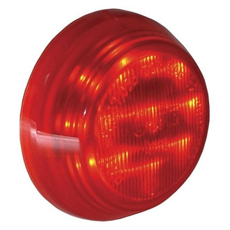 Grote® - Hi Count™ 2.5" Red Grommet/Bracket Mount LED Clearance Marker Light