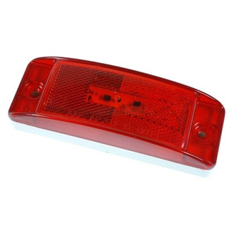 Grote® - Hi Count™ Turtleback® II Red Screw Mount LED Clearance Marker Light