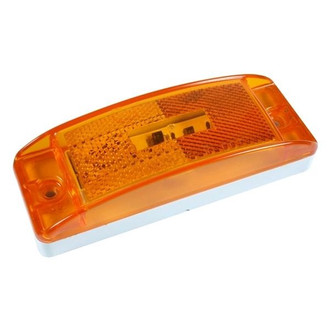 Grote® - Hi Count Turtleback® II Yellow LED Clearance Marker Light