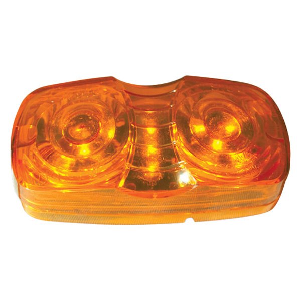 Grote® - Hi Count 4" Square-Corner Square Bracket Mount LED Clearance Marker Light