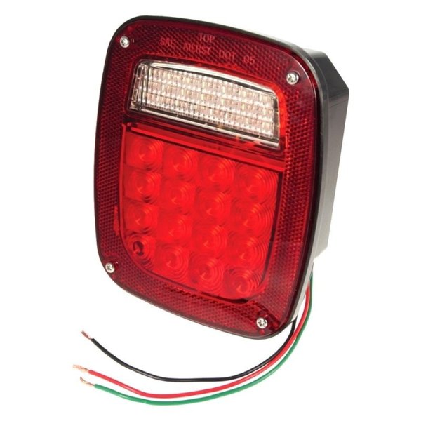 Grote® - Passenger Side Hi Count™ Stud Mount LED Combination Tail Light w/o Side Marker Light