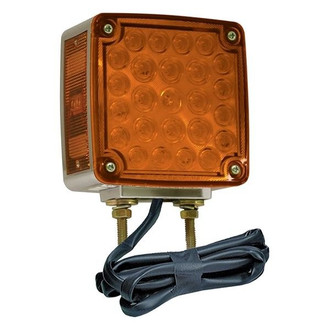 Grote® - Hi Count Chrome Amber LED Turn Signal Light