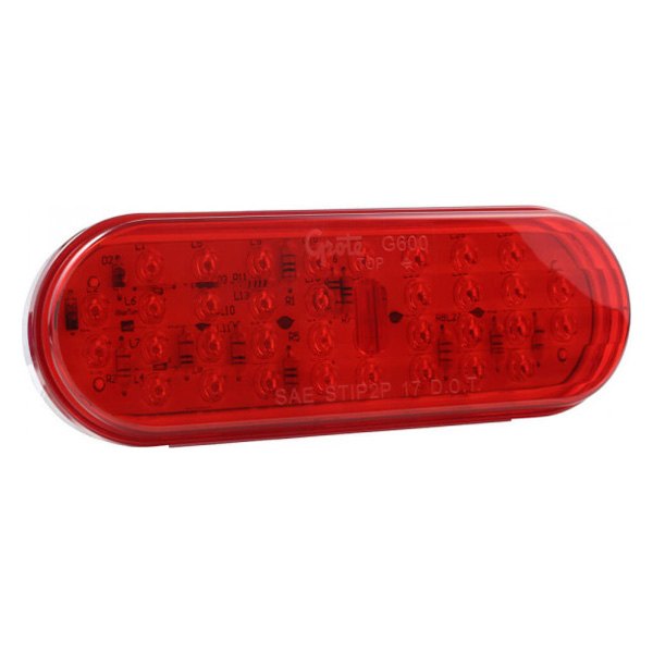 Grote® - Hi Count 6.5" Oval Grommet Mount LED Combination Tail Light