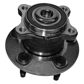 GSP North America® - Rear Driver or Passenger Side Wheel Bearing and Hub Assembly