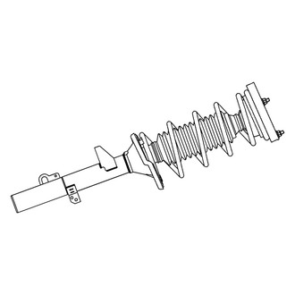 GSP North America® 883311 - Front Driver Side Twin-Tube Non-Adjustable Strut Assembly