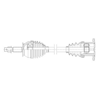 GSP North America® - Front CV Axle Assembly