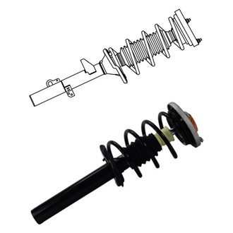 GSP North America® - Twin-Tube Non-Adjustable Strut Assembly