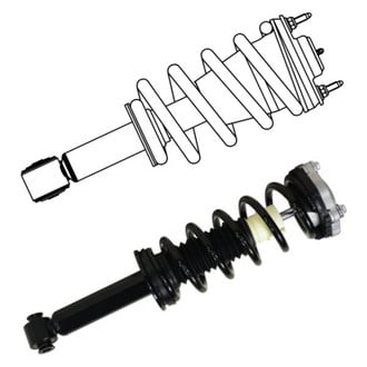 GSP North America® - Rear Strut Assebmlies Set