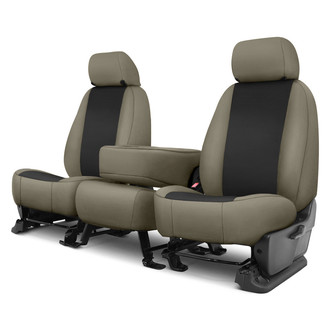 Precision Fit® - Endura 1st Row Black & Charcoal Custom Seat Covers