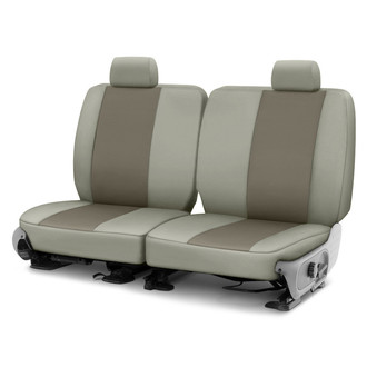 Precision Fit® - Endura 1st Row Charcoal & Silver Custom Seat Covers