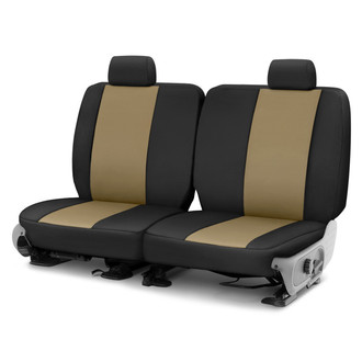 Precision Fit® - Endura 2nd Row Tan & Black Custom Seat Covers