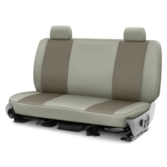 Precision Fit® - Endura 1st Row Charcoal & Silver Custom Seat Covers