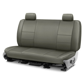 Precision Fit® - Leatherette 3rd Row Med Gray Custom Seat Covers