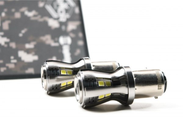 GTR Lighting® - Armor Series LED Bulbs (1157, Amber)