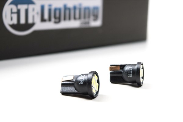 GTR Lighting® - Low Profile LED Bulbs (194/T10, Amber)