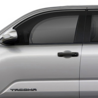 GTS® - Tape-On Bubble Extended Ventgard™ Smoke Front Window Deflectors