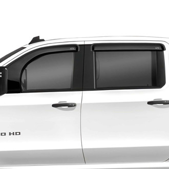 GTS® - Tape-On Bubble Extended Ventgard™ Smoke Front and Rear Window Deflectors