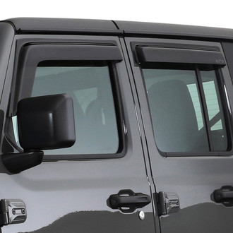 GTS® - Tape-On Ventgard™ Smoke Front and Rear Window Deflectors