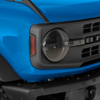 GTS® - Carbon Fiber Look Headlight Cover Kit