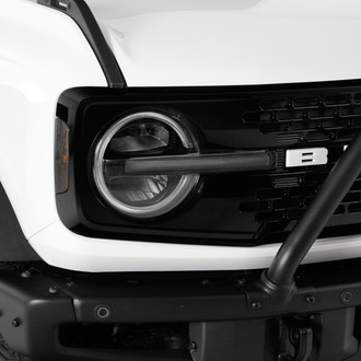GTS® - Carbon Fiber Look Front Daytime Running Light Cover Kit