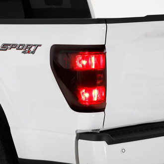 GTS® - Smoke Rear Third Brake Light and Tail Light Covers Set