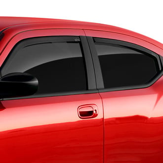 GTS® - In-Channel Ventgard™ Snap Smoke Front Window Deflectors