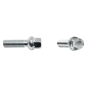H&R® - Silver Radius/Ball Seat Audi Lug Bolt