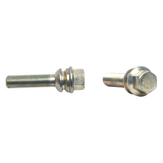 H&R® - Silver Radius/Ball Seat Porsche Lug Bolt