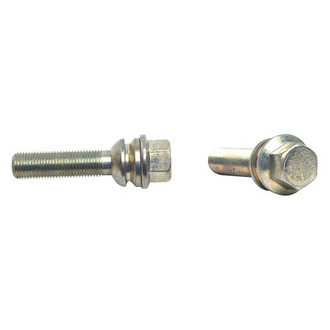 H&R® - Silver Radius/Ball Seat Porsche Lug Bolt
