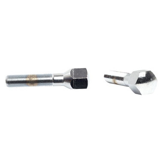 H&R® - Silver Radius/Ball Seat Ferrari Lug Bolt