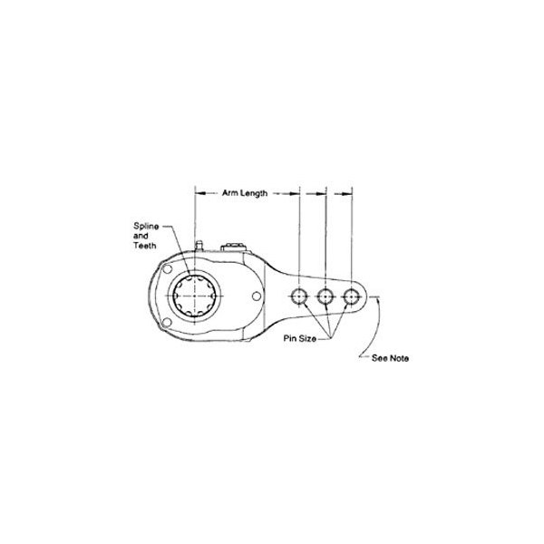 Haldex® - Offset Arm Manual Brake Adjuster