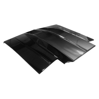 Harwood® - 4" Cowl Windshield Length Scoop Lift-Off Fiberglass Hood (Unpainted)