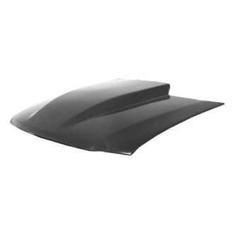 Harwood® - Show Series 3" Cowl Bolt-On Fiberglass Hood (Unpainted)