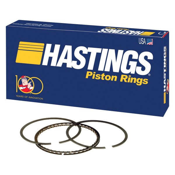 Hastings® - 8-Cylinder Piston Ring Set